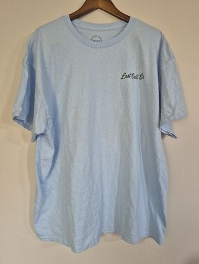 Last Call Co. Mens Light Blue T Shirt XXL